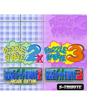 Puzzle Bobble 2X/BUST-A-MOVE 2 Arcade Edition & Puzzle Bobble 3/BUST-A-MOVE 3 S-Tribute Bundle Steam Key GLOBAL